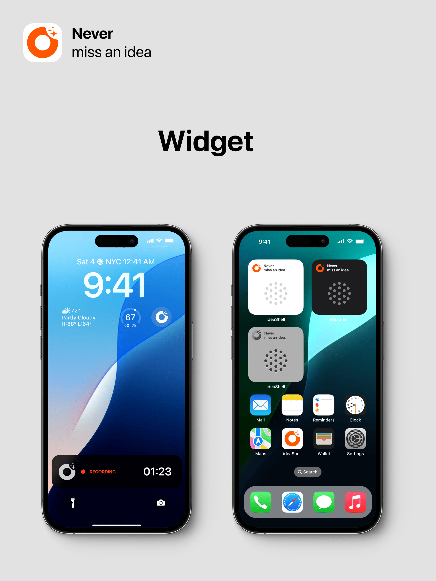 widget